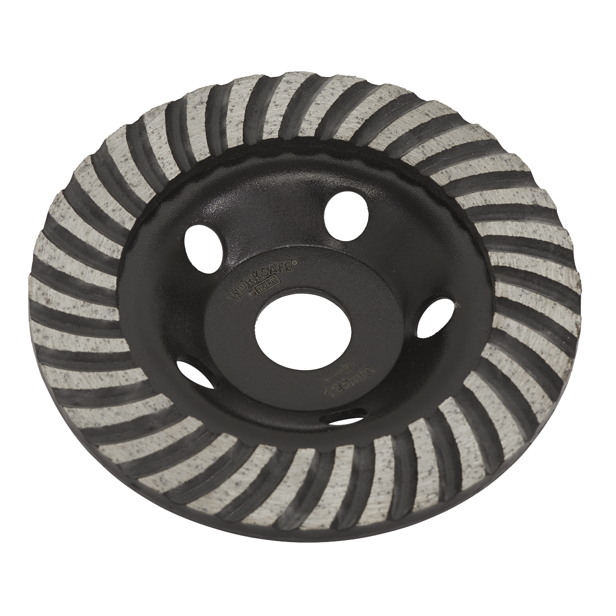 Sealey Concrete Grinding Head Turbo Row Ø125mm