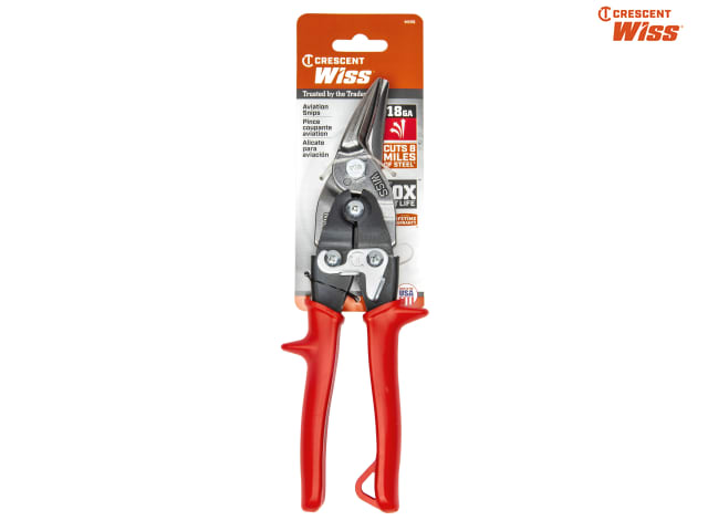 Crescent Wiss® M-1R Metalmaster® Compound Snips Left Hand/Straight Cut