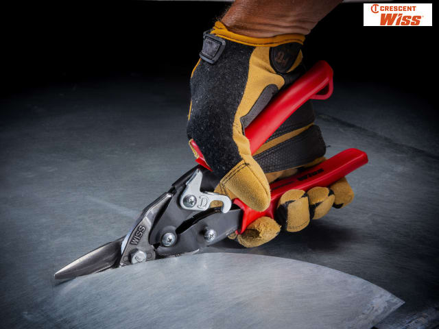 Crescent Wiss® M-1R Metalmaster® Compound Snips Left Hand/Straight Cut