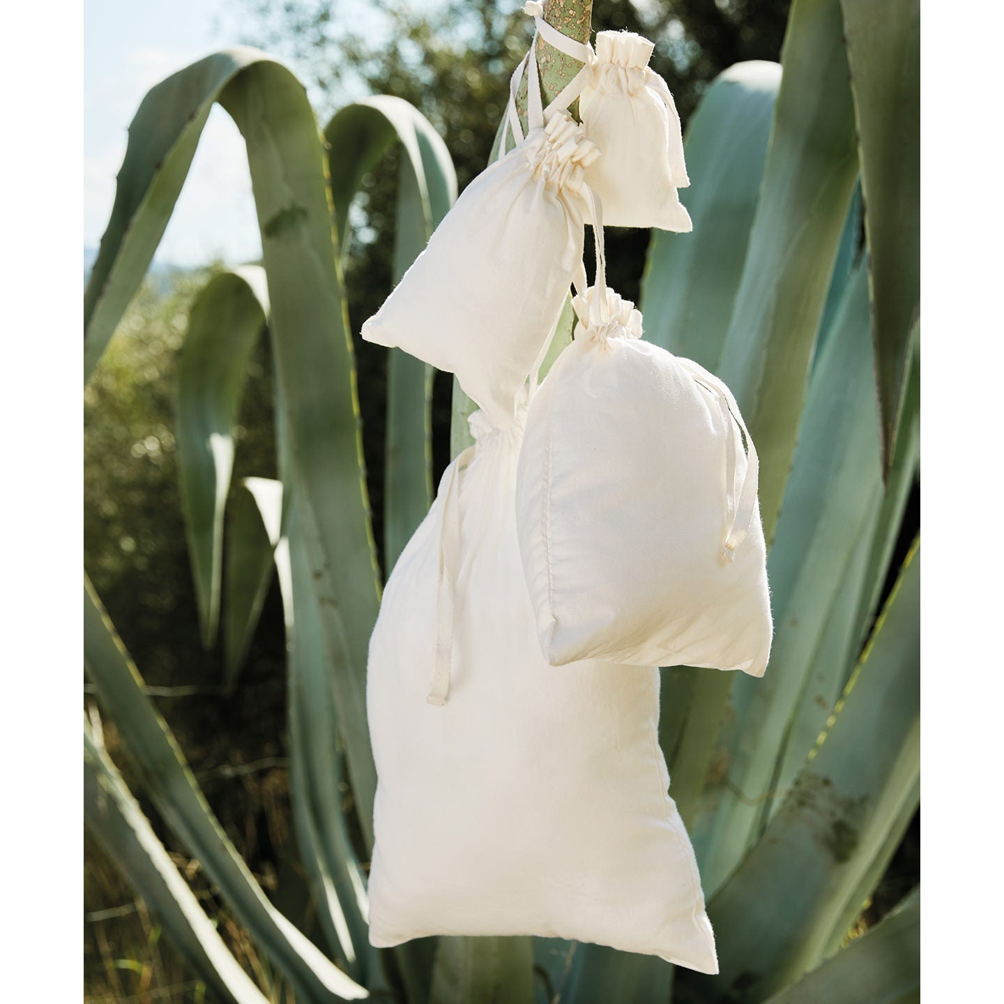 Westford Mill Organic Cotton Drawcord Bag