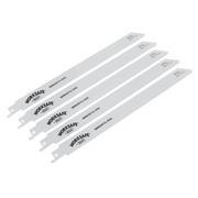 Sealey Reciprocating Saw Blade 250mm 14tpi - Pack of 5