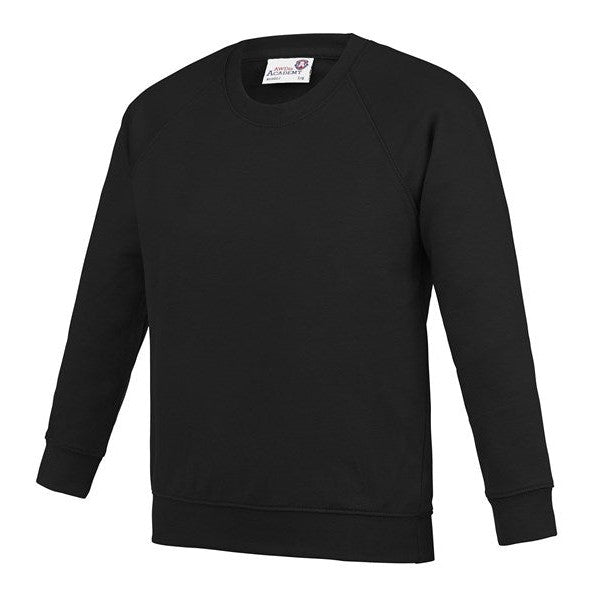 Awdis Academy Kids Academy Raglan Sweatshirt
