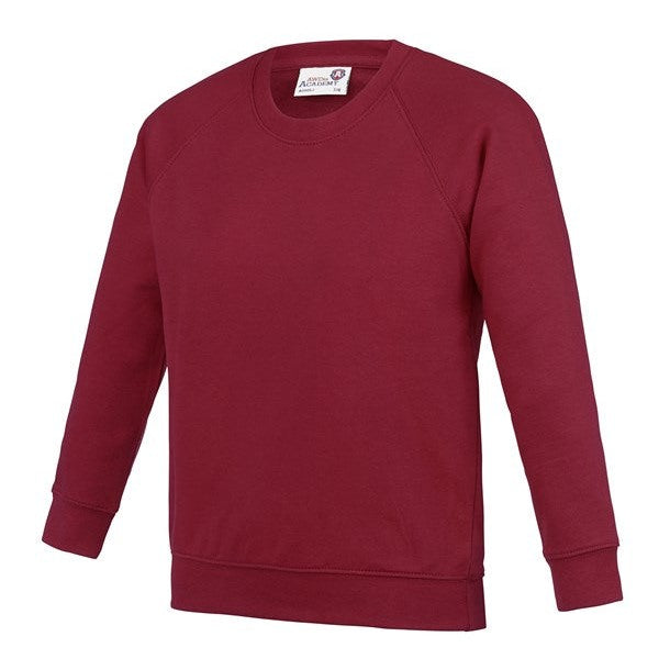 Awdis Academy Kids Academy Raglan Sweatshirt