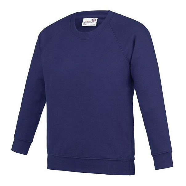 Awdis Academy Kids Academy Raglan Sweatshirt