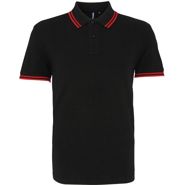 Asquith & Fox Men's Classic Fit Tipped Polo