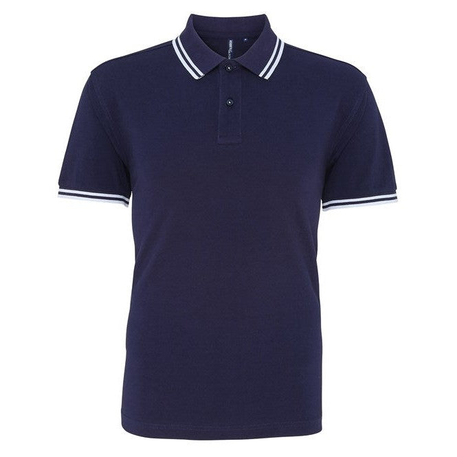 Asquith & Fox Men's Classic Fit Tipped Polo