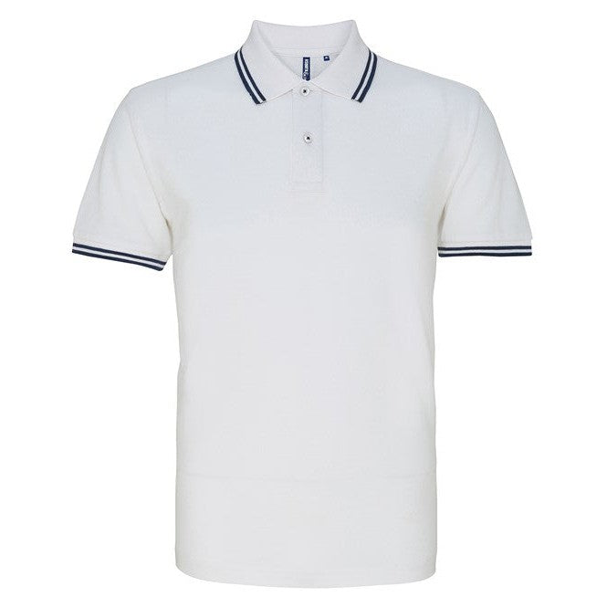 Asquith & Fox Men's Classic Fit Tipped Polo