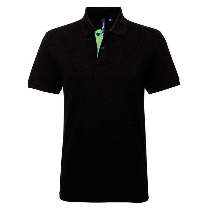 Asquith & Fox Men's Classic Fit Contrast Polo