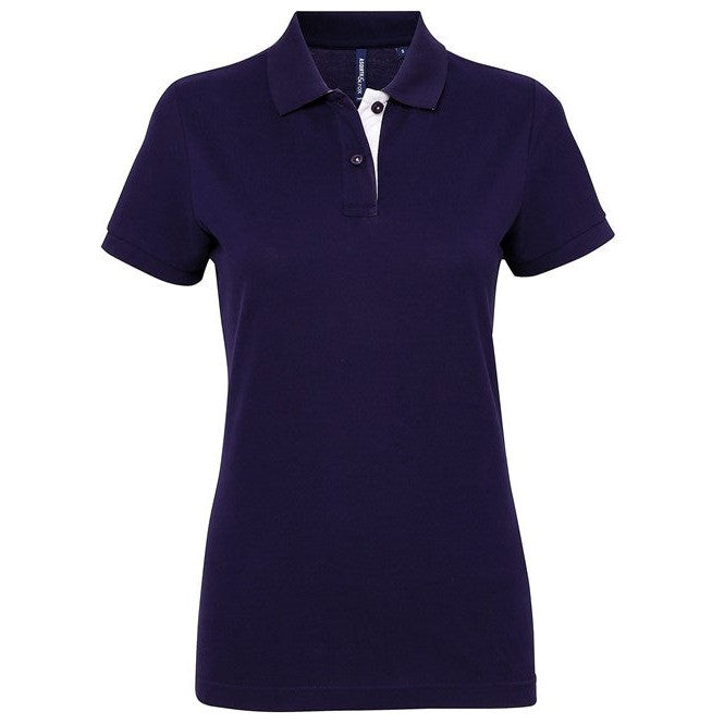 Asquith & Fox Women's Contrast Polo