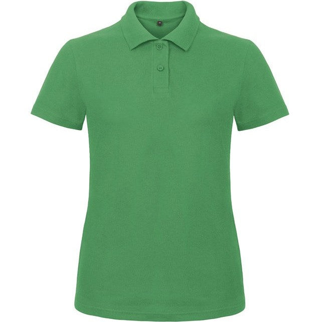 B&C Collection Id.001 Polo Women - Kelly Green