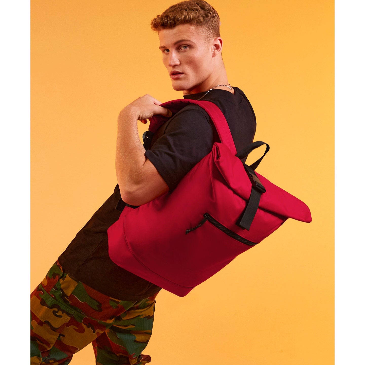 Bagbase Recycled Rolled-Top Backpack