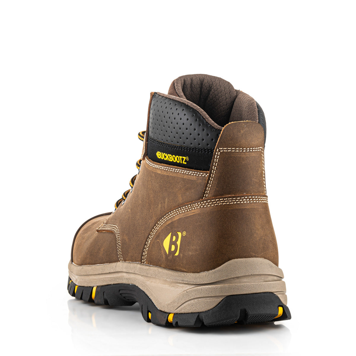 Buckbootz WIZARDZ Leather Safety Lace Boot