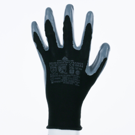 Delta Plus VE712GR Nitrile-Coated Gloves – Pesticide-Resistant & Precision Grip