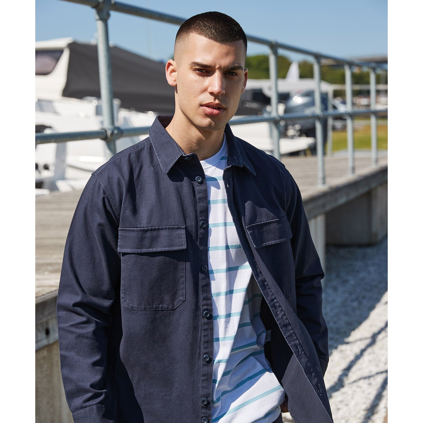Front Row Drill Overshirt