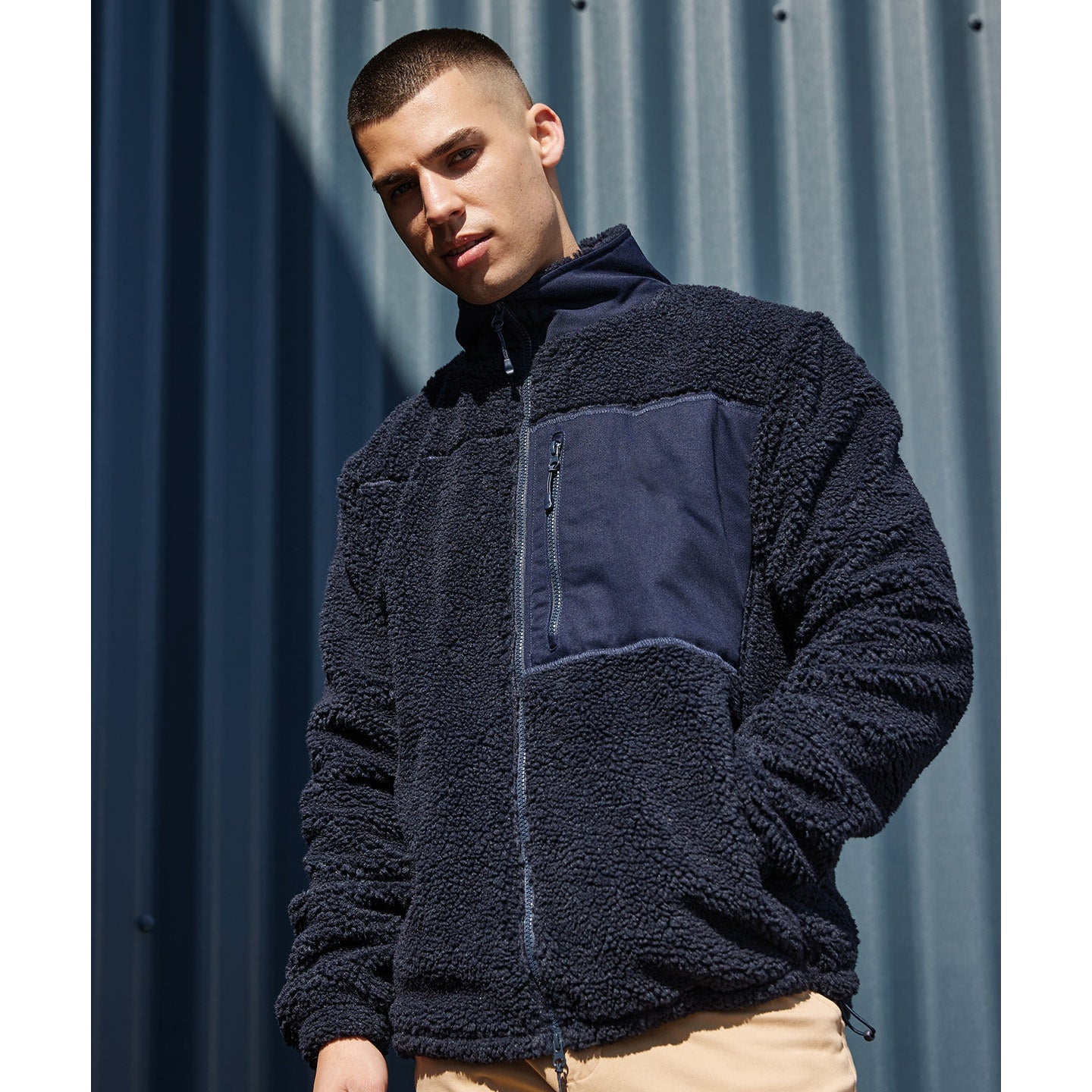 Front Row Recycled Sherpa Fleece