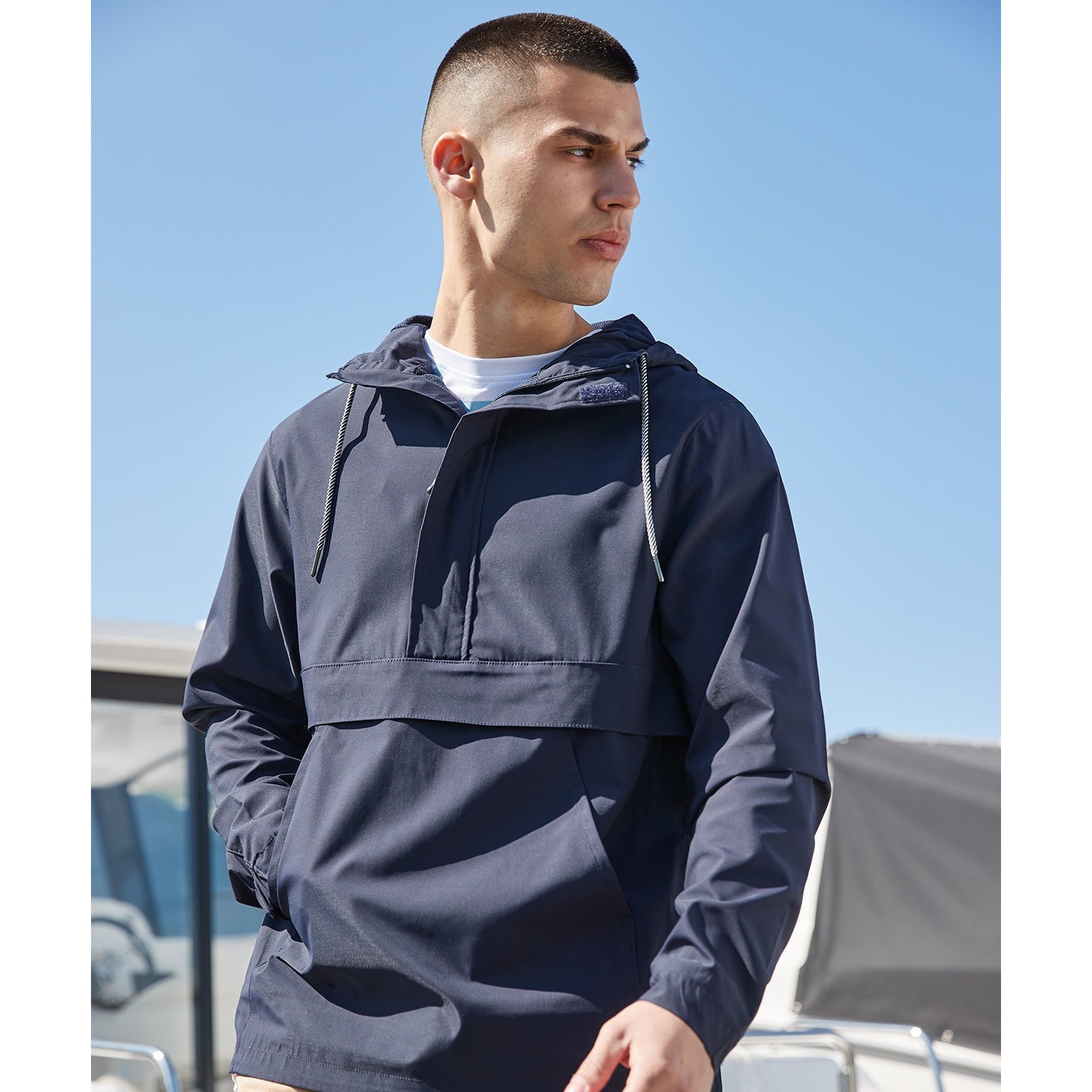 Front Row Pullover Half-Zip Jacket