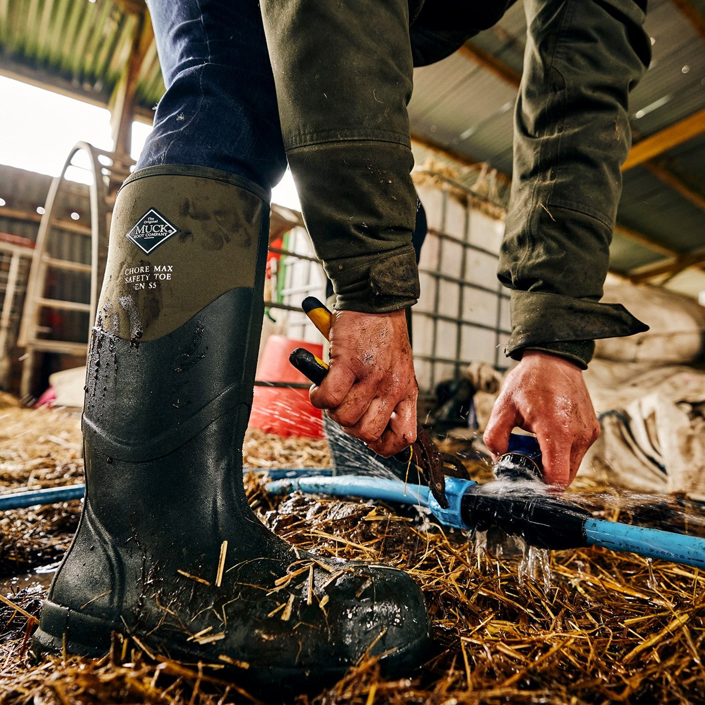 Muck Boots Chore Max S5 Safety Wellington