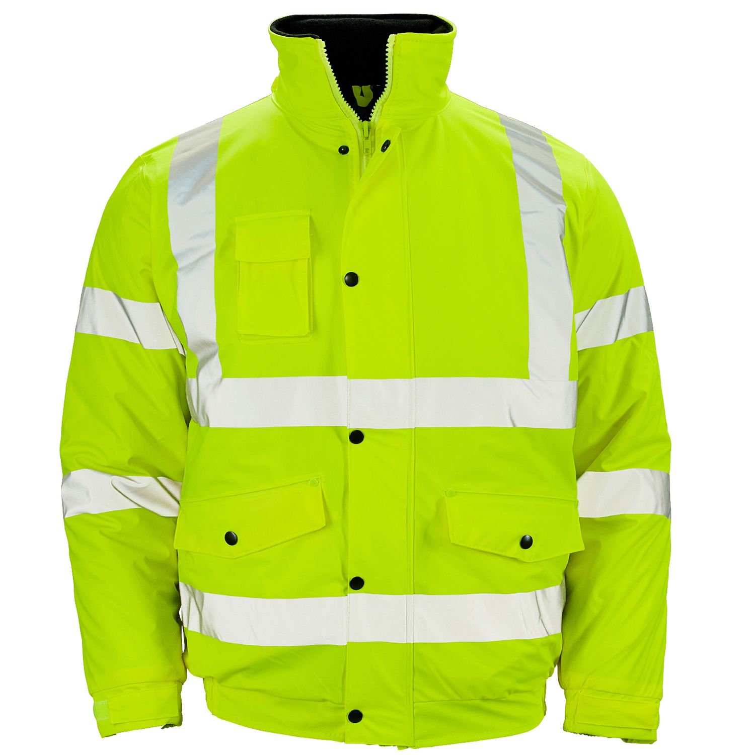 Stormflex® Hi Vis Yellow PU Bomber Jacket