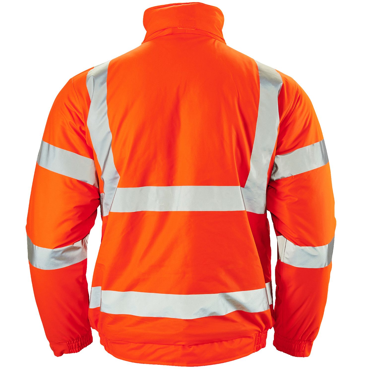 Stormflex® Hi Vis Orange PU Bomber Jacket