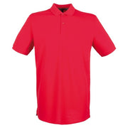 Henbury Micro-Fine Piqué Polo Shirt - Classic Red*