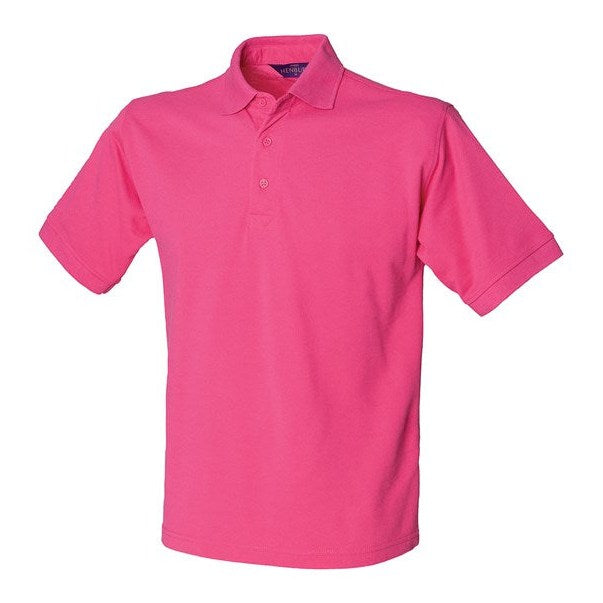 Henbury 65/35 Classic Piqué Polo Shirt - Fuchsia