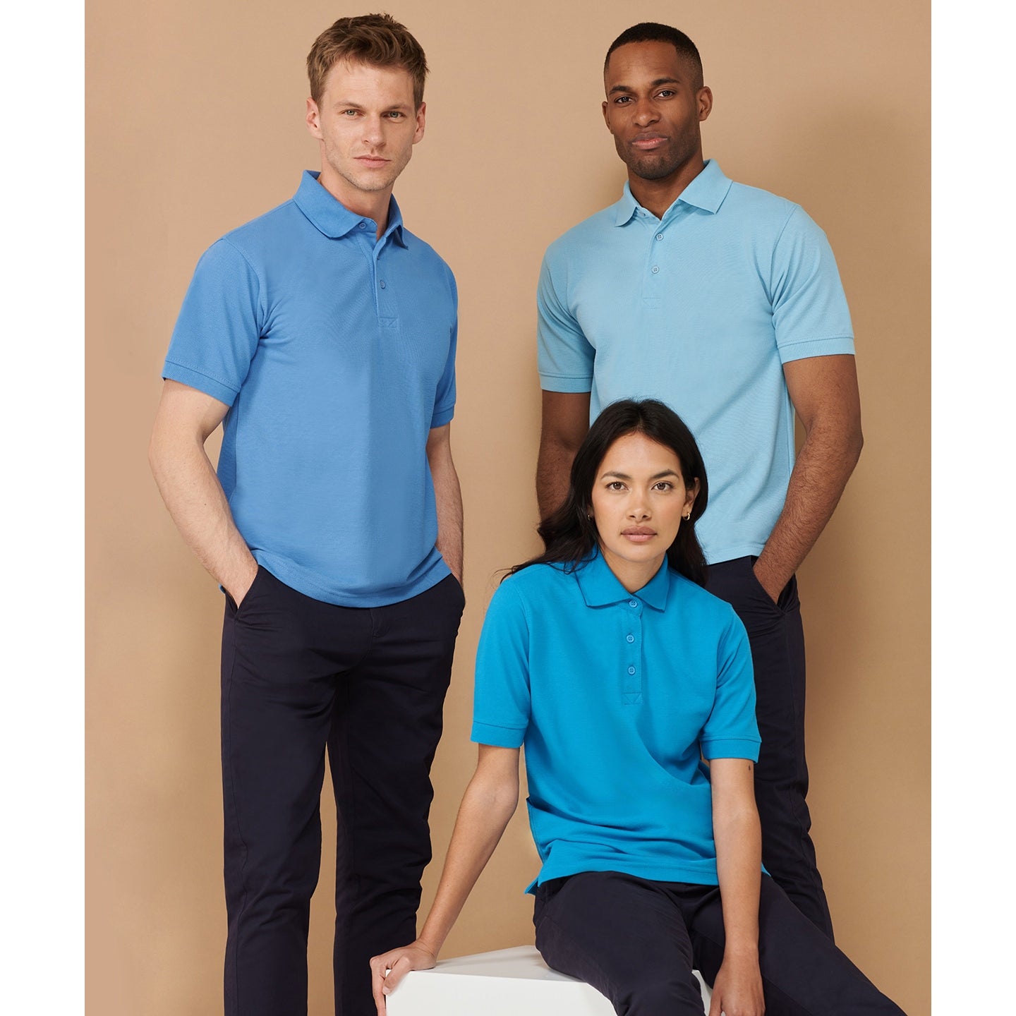 Henbury 65/35 Classic Piqué Polo Shirt - White*