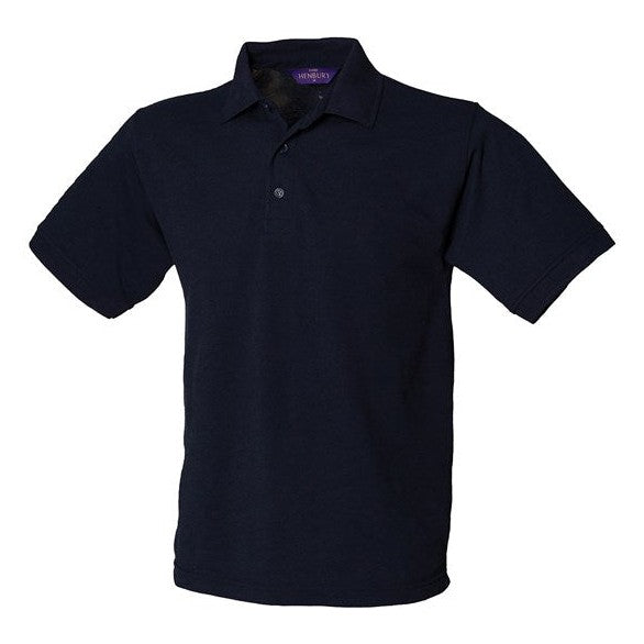 Henbury 65/35 Classic Piqué Polo Shirt - Navy*