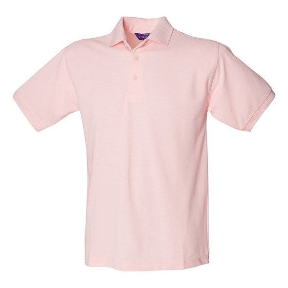 Henbury 65/35 Classic Piqué Polo Shirt - Pink