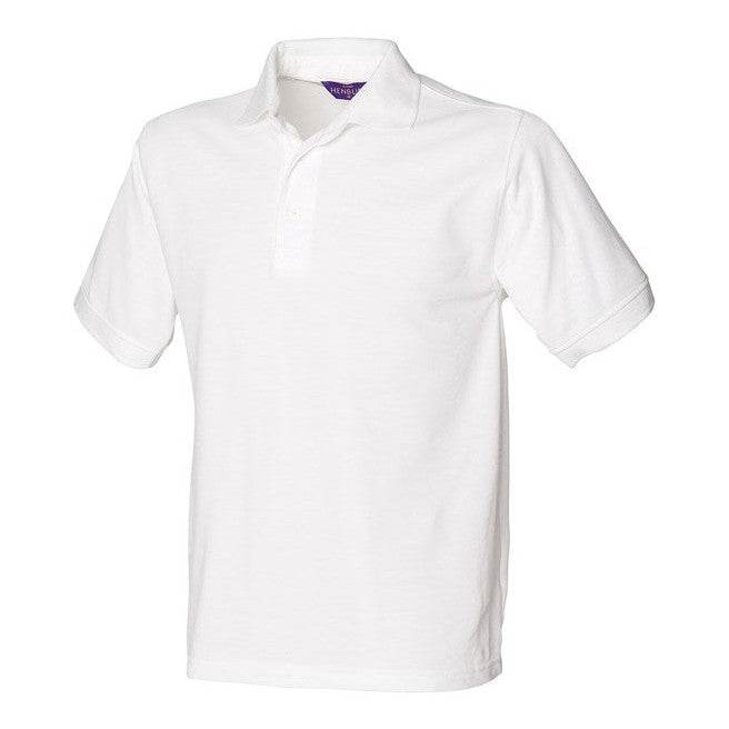Henbury 65/35 Classic Piqué Polo Shirt - White*