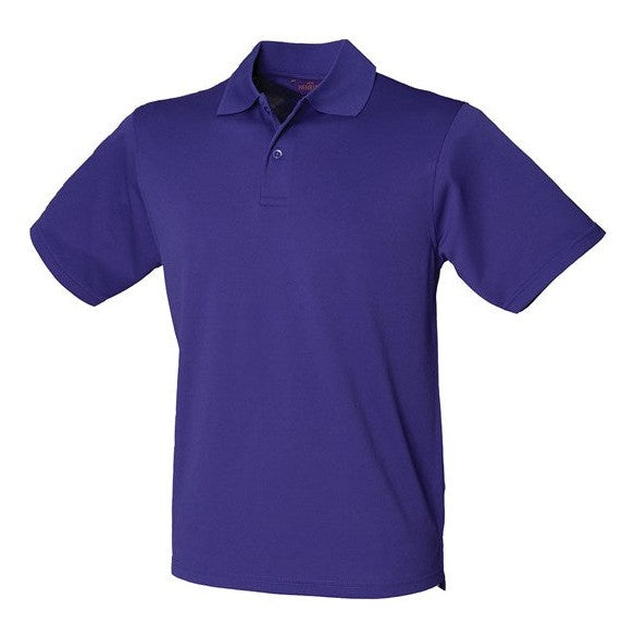 Henbury Coolplus® Polo Shirt - Bright Purple