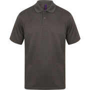 Henbury Coolplus® Polo Shirt - Heather Charcoal