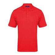 Henbury Coolplus® Polo Shirt - Red
