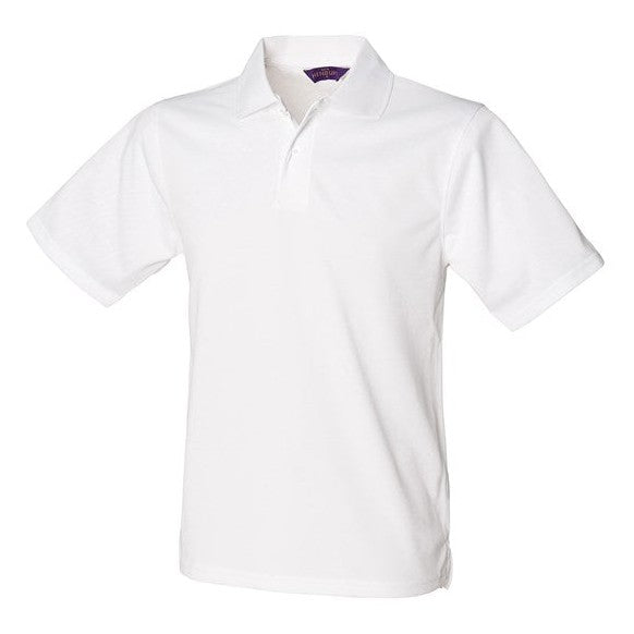 Henbury Coolplus® Polo Shirt - White*
