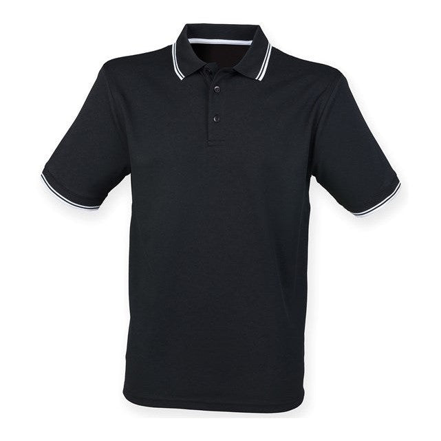 Henbury Double Tipped Coolplus® Polo Shirt