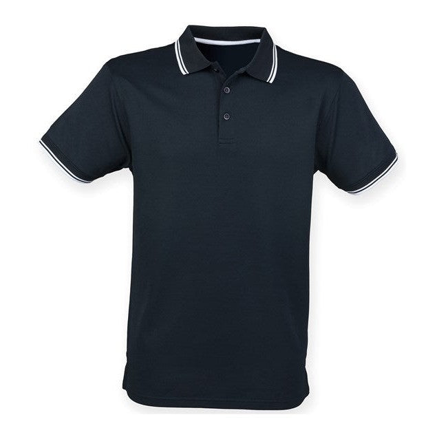 Henbury Double Tipped Coolplus® Polo Shirt