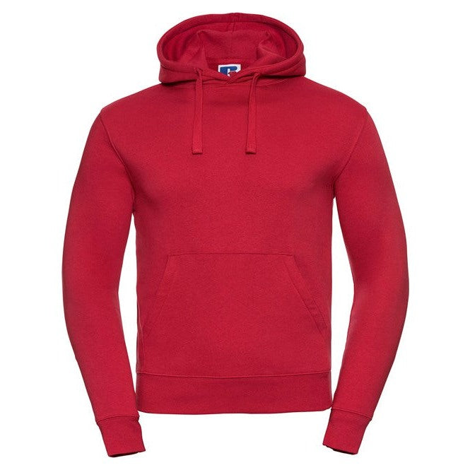 Russell Europe Authentic Hooded Sweatshirt - Classic Red