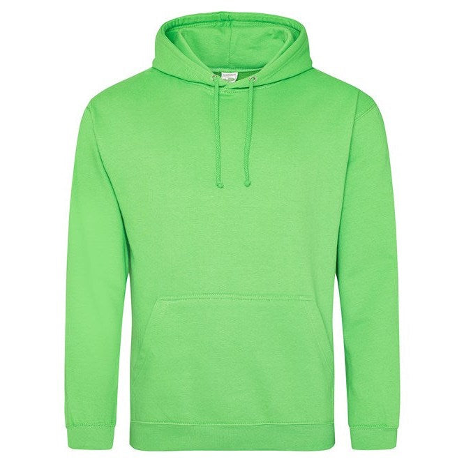 Awdis Just Hoods College Hoodie - Lime Green