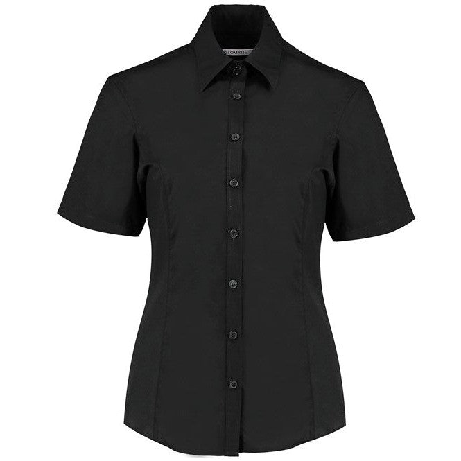 Kustom Kit Business Blouse Short-Sleeved (Tailored Fit)