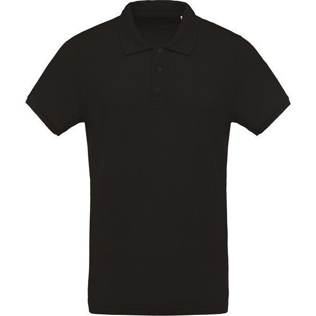 Kariban Men's Organic Piqué Short-Sleeved Polo Shirt