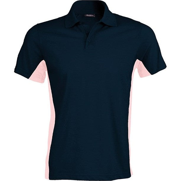 Kariban Flags Short Sleeve Bi-Colour Polo Shirt