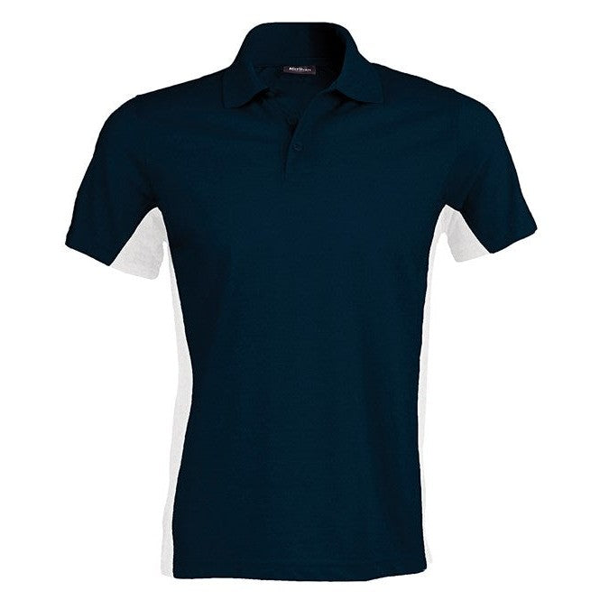 Kariban Flags Short Sleeve Bi-Colour Polo Shirt