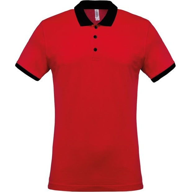 Kariban Two-Tone Piqué Polo Shirt