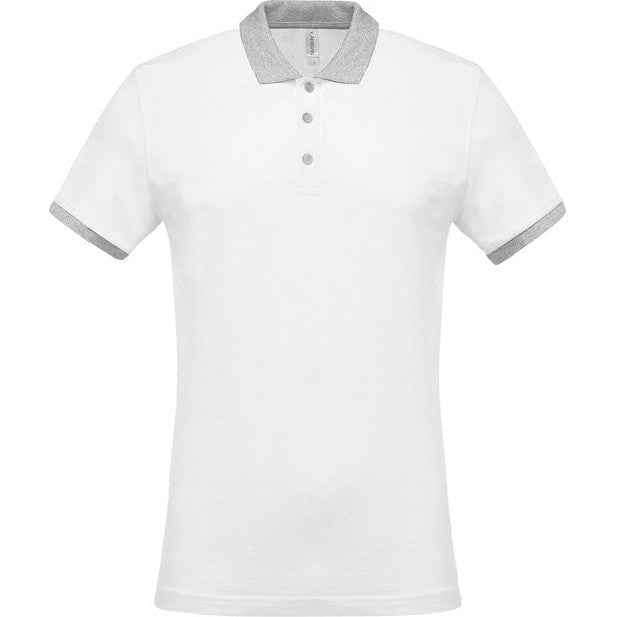 Kariban Two-Tone Piqué Polo Shirt