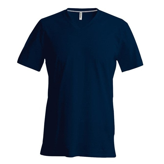 Kariban Men's Short-Sleeved V-Neck T-Shirt
