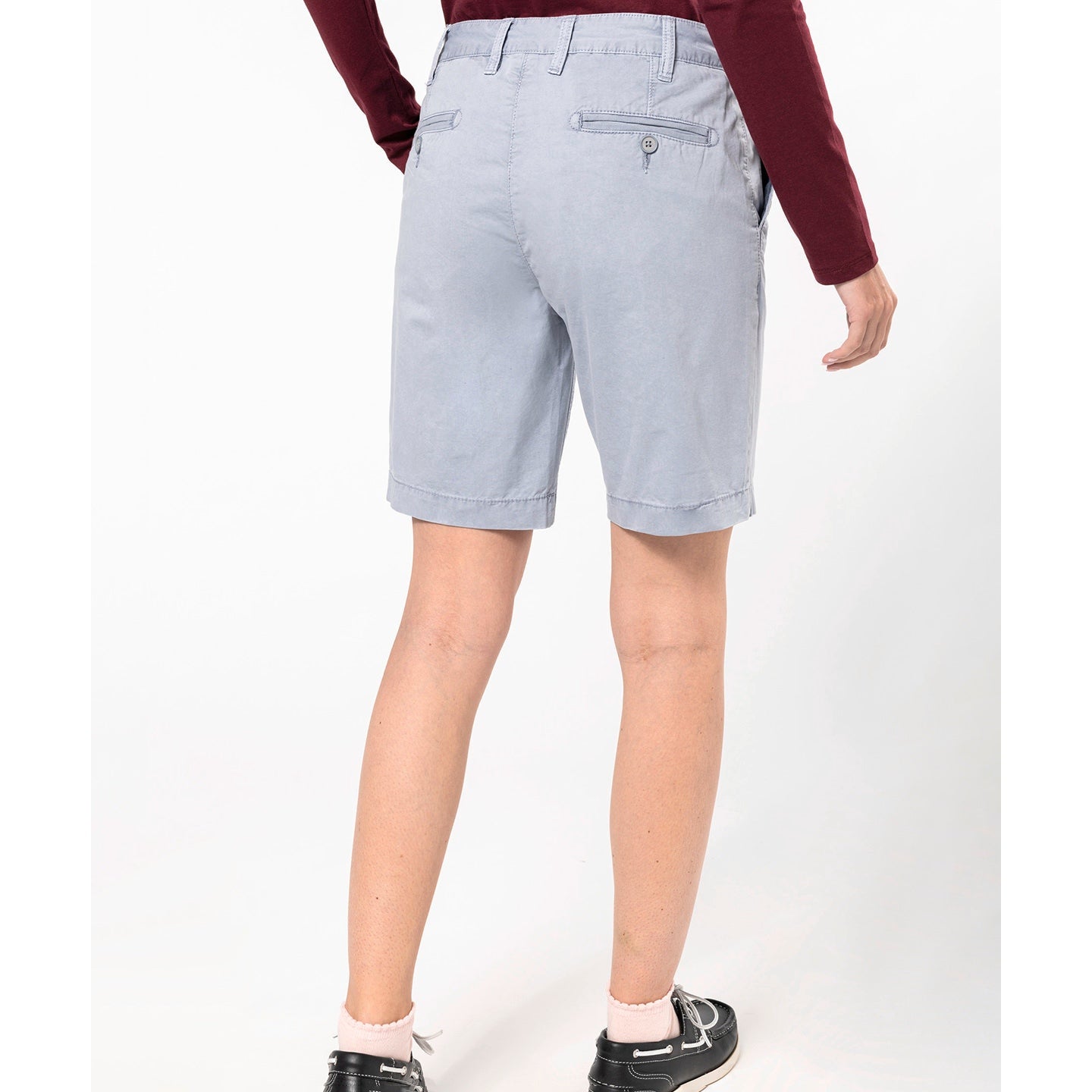 Kariban Ladies' Washed Effect Bermuda Shorts