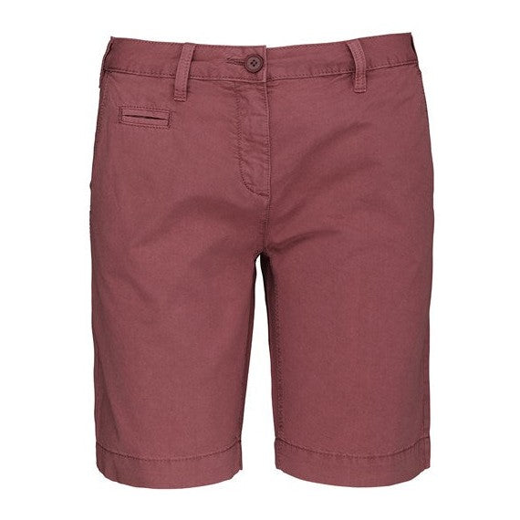 Kariban Ladies' Washed Effect Bermuda Shorts