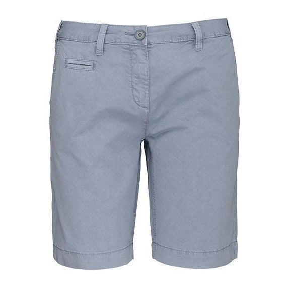 Kariban Ladies' Washed Effect Bermuda Shorts