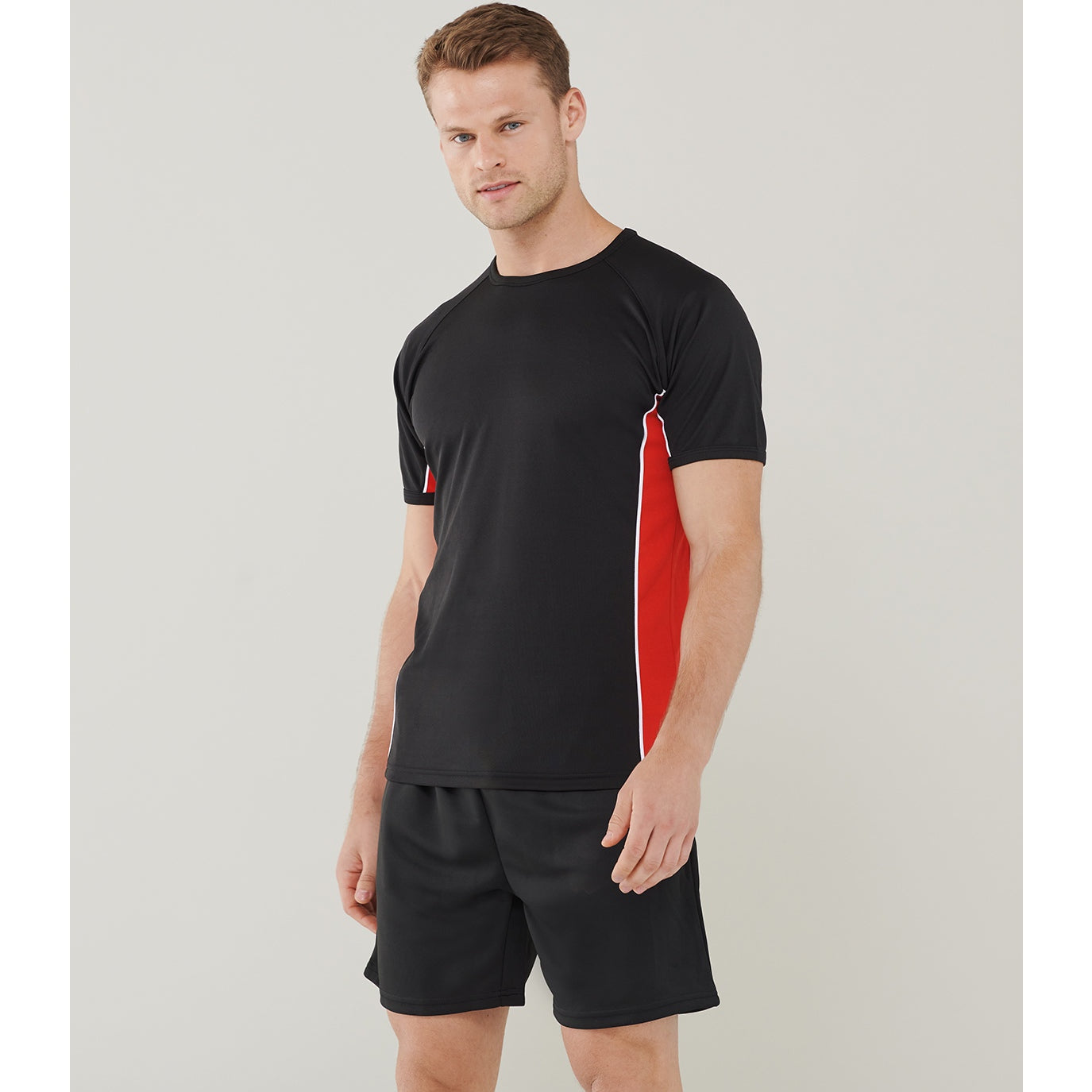 Finden & Hales Performance Panel T-Shirt