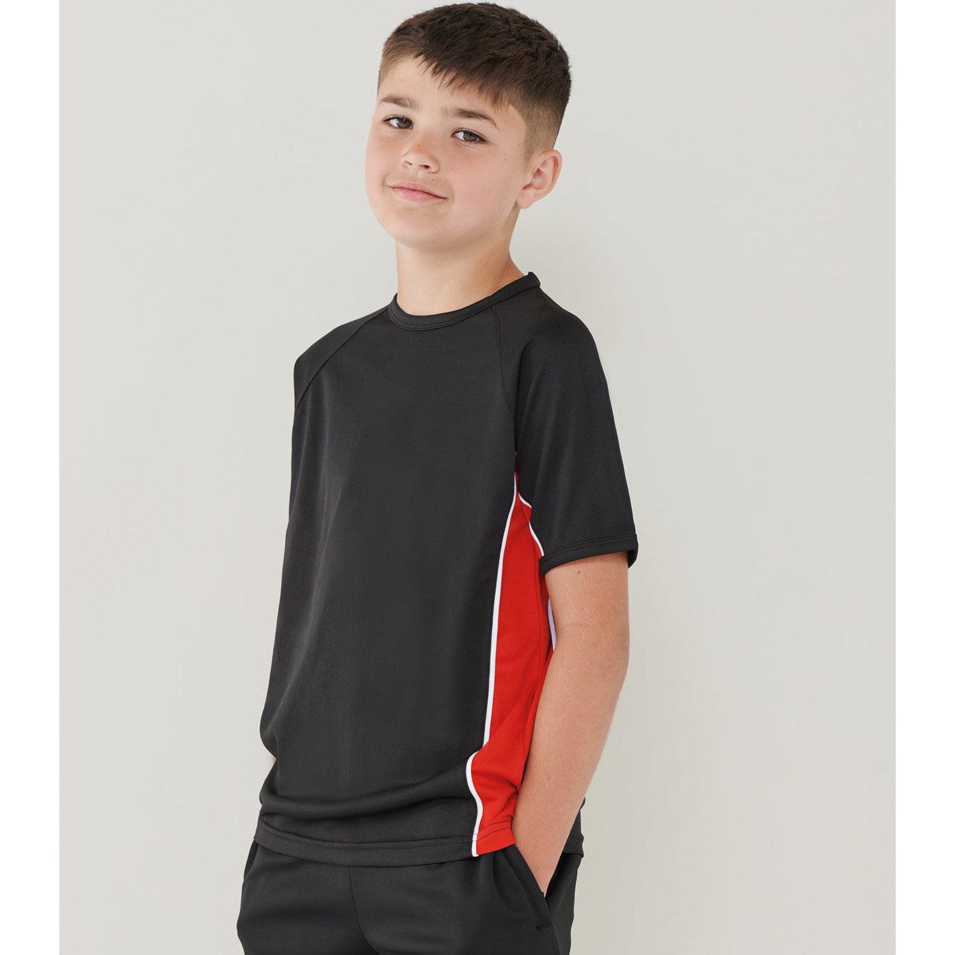 Finden & Hales Kids Performance Panel T-Shirt