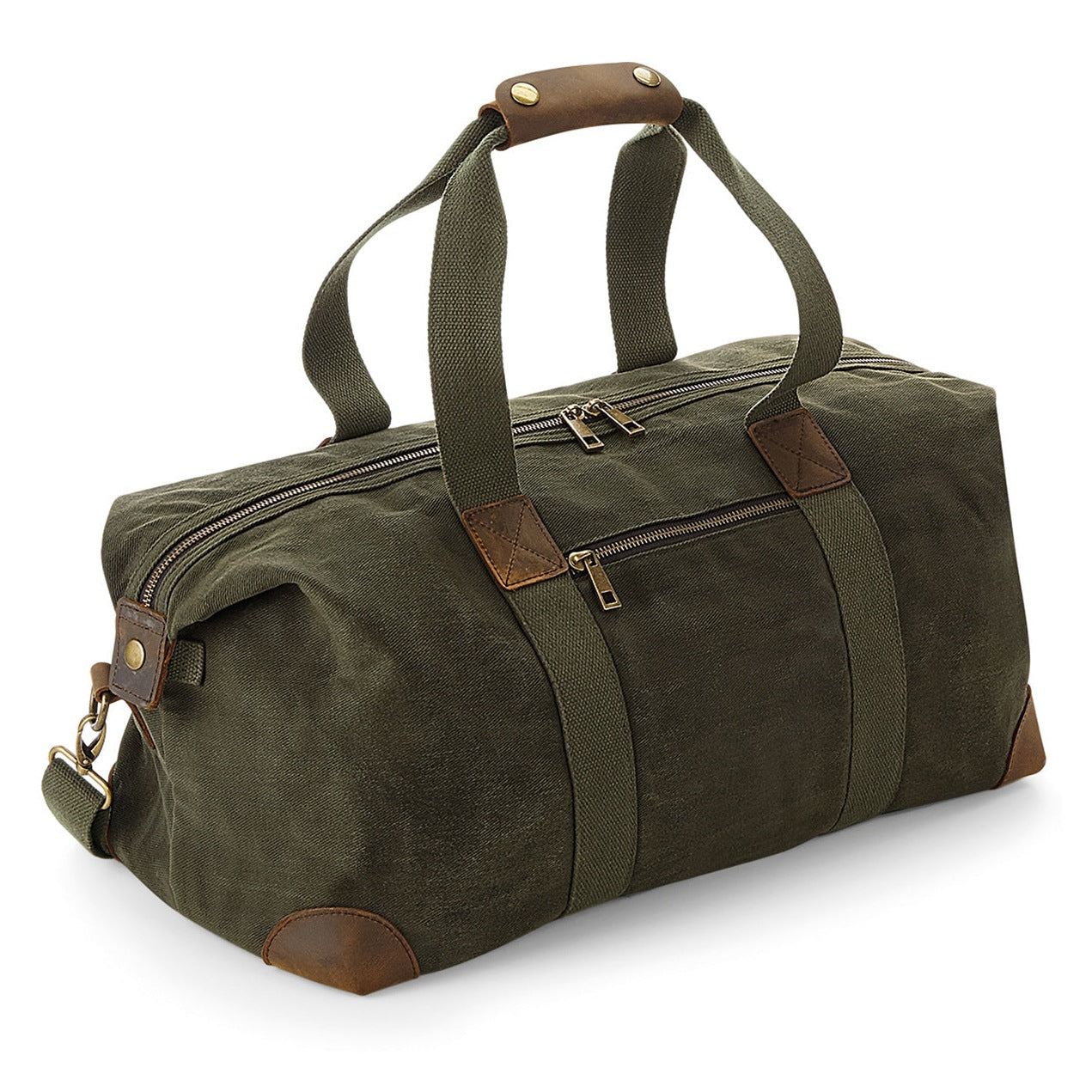 Quadra Heritage Waxed Canvas Holdall